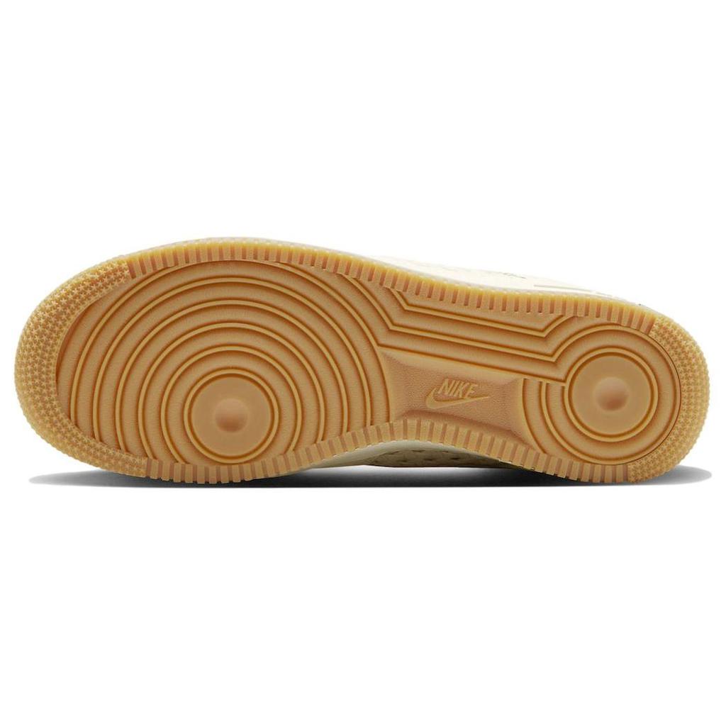 Nike Air Force 1 Low 07 Premium NAI-KE Bamboo Weave Unisex Sneakers Pale-Ivory Phantom-Pake-Ivory-Ivory-Oil-Green FN0369-101