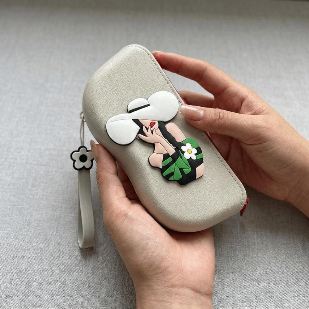 Waterproof Small Items Bag Dustproof Sunglasses Pouch Fashion Silicone Eyeglasses Case Female