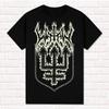 Футболка с логотипом Watain Шведская Милиция Черного Металла Мелодичный Черный Метал Футболки Топы Мадам Хлопок Короткий Рукав Уличная Мода