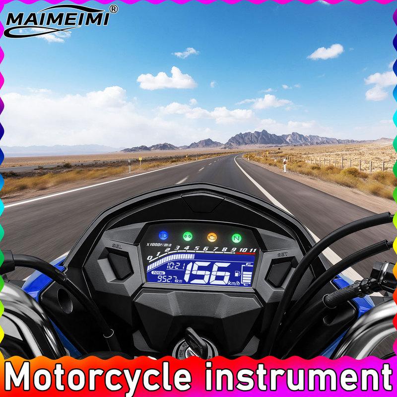 Digital Motorcycle Speedometer Dash Multi-function LCD trument Panel Fuel Level For Honda Titan CG160 CG150 Dashboard