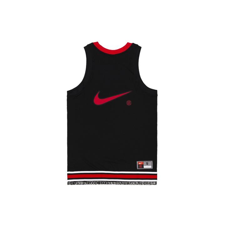 Nike X CLOT NRG GE Джерси (Азия) Черный/университетский красный/белый мужской уличный стиль CQ9344-010