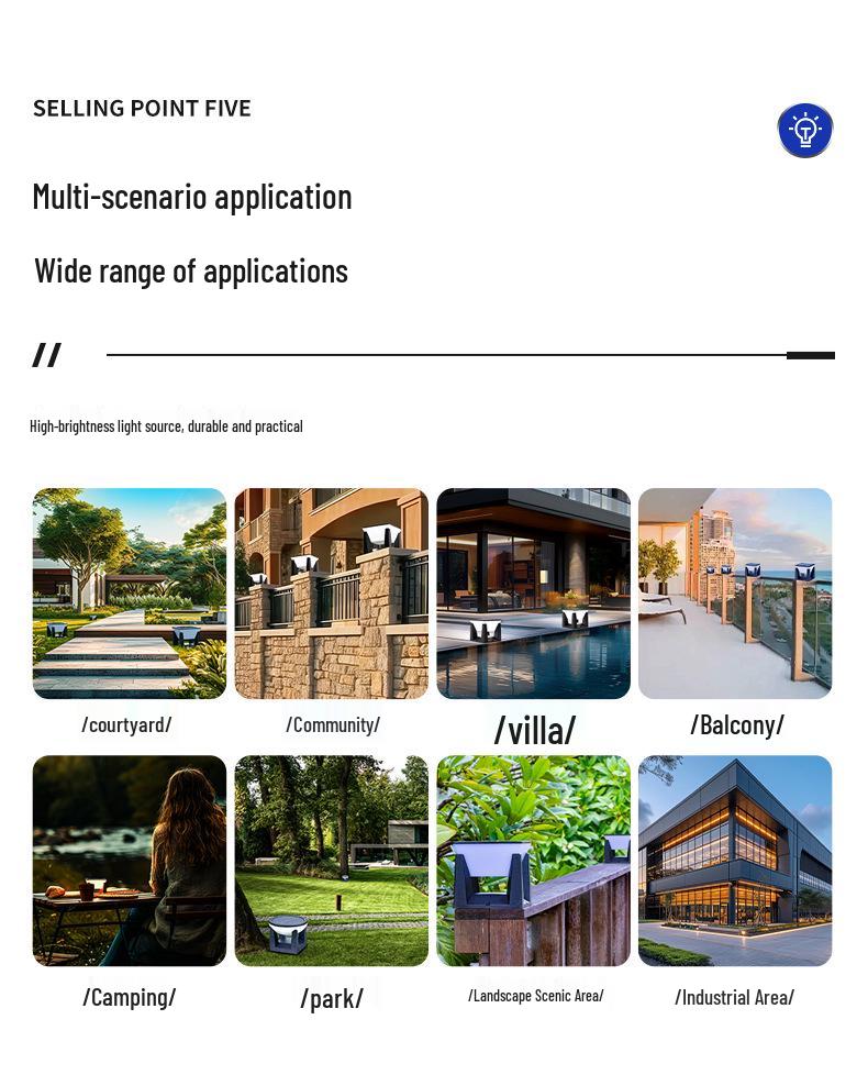 Солнечный уличный светильник для сада и двора: Фара, Настенный светильник, Настольная лампа