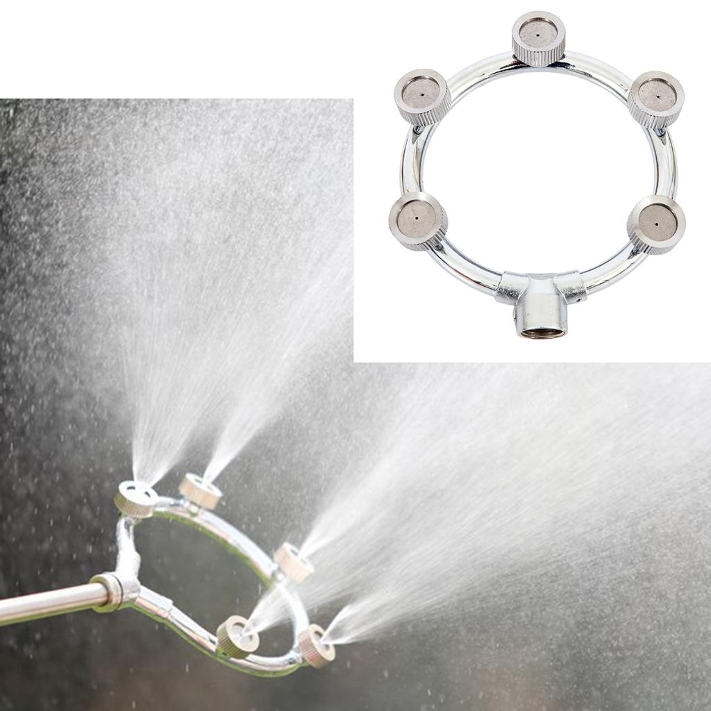 Форсунка распылителя высокого давления для охлаждения и увлажнения внутреннего воздуха, нержавеющая сталь, простая установка