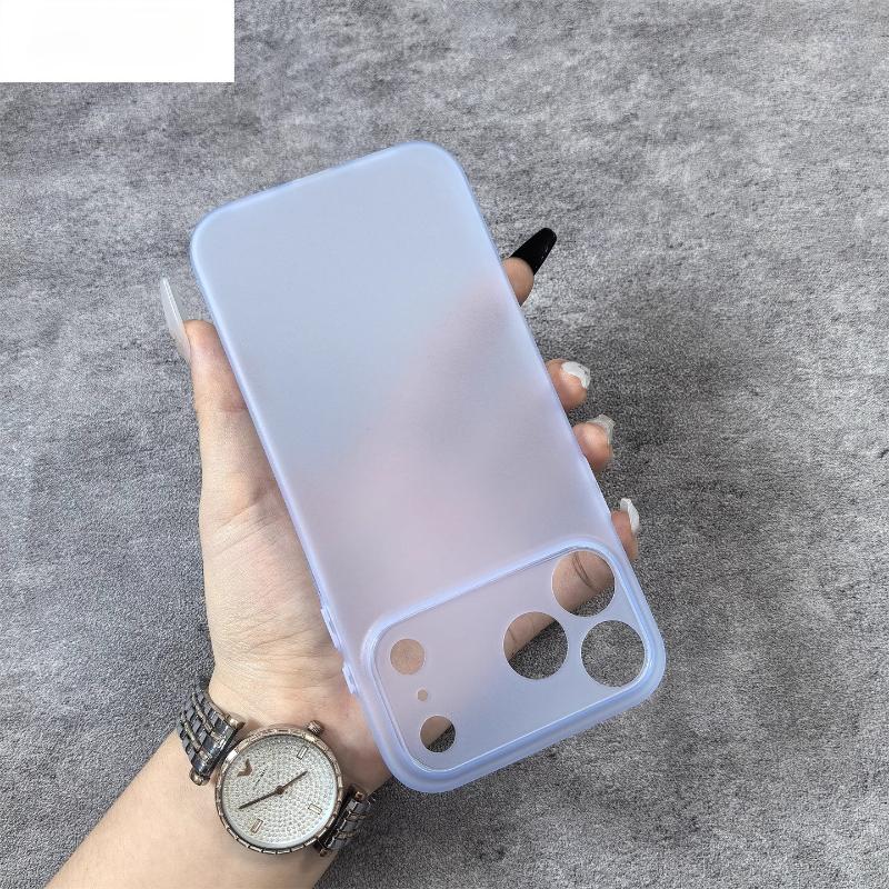 Ультратонкий матовый чехол для телефона 0,3 мм для iPhone 17 Pro Max 17 Air Полупрозрачная матовая мягкая PP-накладка для iPhone 17Pro