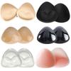 Силиконовые вставки для бюстгальтера, накладки на грудь, липкие пуш-ап, женские чашки бюстгальтера пуш-ап, более толстые накладки на соски, вставки для бикини для купальника