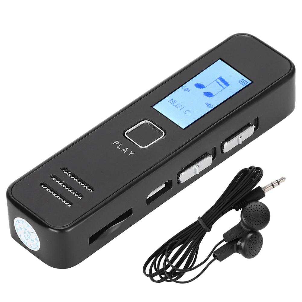 Профессиональная USB-ручка для записи Мини-диктофон MP3-аудиоплеер с экраном