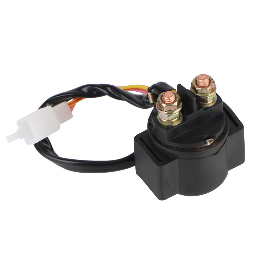 20W 1Pcs Solenoid CG125,GY6-125 Motorcycle Starter Relay 12V For Scooter ATV Karts 2 Pin 2 Wires For GY6 50cc 125cc 150cc