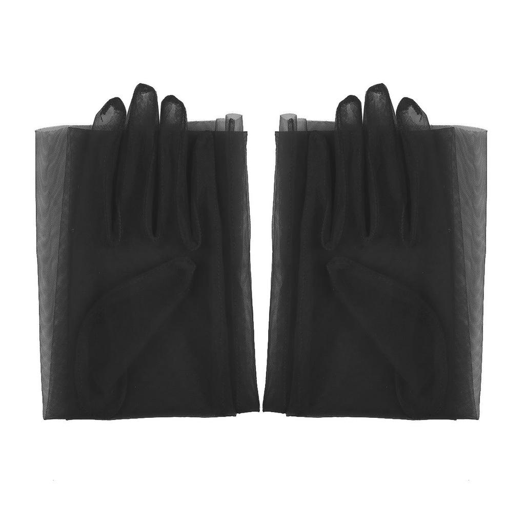 Женские длинные тюлевые перчатки, прозрачные свадебные перчатки, перчатки для оперной вечеринки