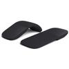 Bluetooth Foldable Wireless Ergonomic Arc Touch Computer Mouse Silent PC Mouse J-ouuo (Black)
