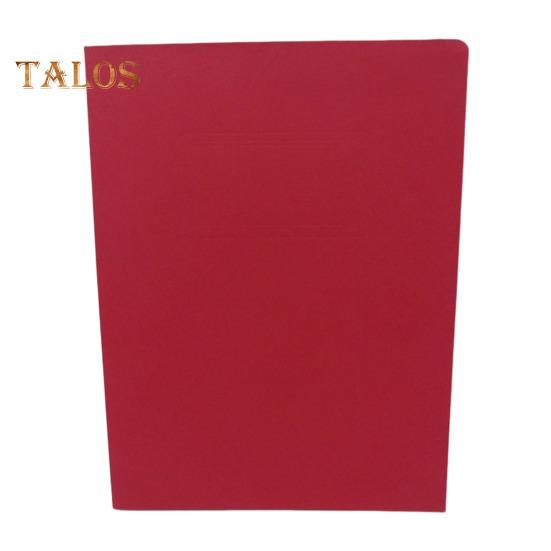 A4 Double File Folder Color-Coded Paperwork Organizer Double Pocket Business Card Slot Visual Appeal File Organizer