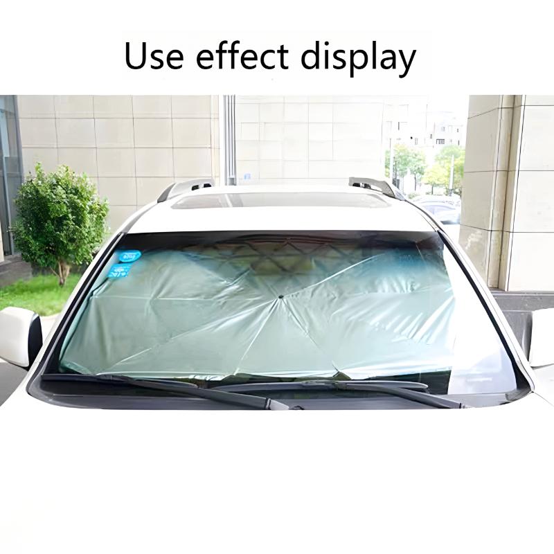 Автомобильный солнцезащитный зонт, передний солнцезащитный козырек, защита от солнца, теплоизоляция, выдвижной и складной, универсальная модель для всех серий