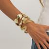 Personalized Irregular Geometric Opening Bracelet Wholesale Fashion New Hip Hop Bracelet Set