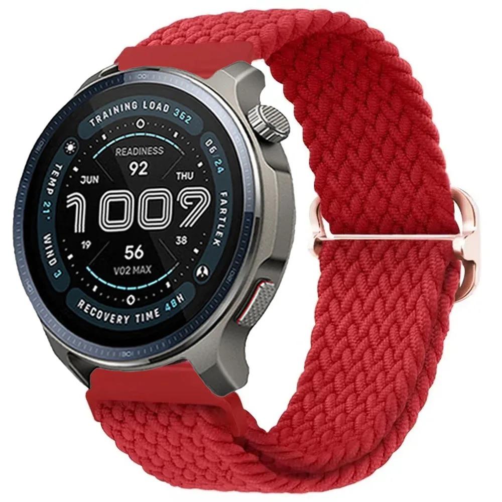 22 мм 20 мм Нейлоновый ремешок для Amazfit Balance 2 1/Bip 6 5 Спортивный браслет Ремешок для часов Correa для Amazfit GTR 47 мм/GTR 4 3/GTS/Active 2