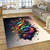 3D Piano Art Creative Musical Note Carpet Rug for Home Living Room Bedroom Sofa Doormat Decor,Child Area Rug Non-slip Floor Mat