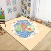1Pc Cat Friends Phone Carpet Rug Customizable Soft Washable Antislip Home Living Room Sofa Mats Personalized Rug 0917192