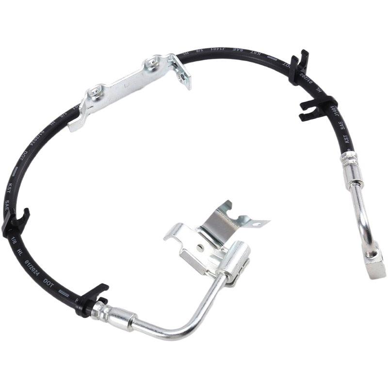 Left Front Brake Hose Replacement For Jeep Wrangler JK- New 68171943AB, 68171943AC Front Brake Line Cable