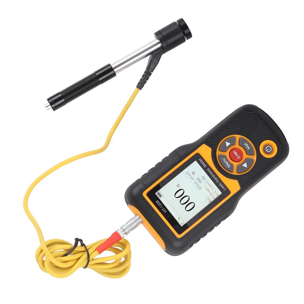 Digital Hardness Tester ABS High Accuracy Hardness Meter Durometer Scale with TFT Color Screen HT 1208