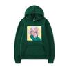 Wish Autumn And Winter Women'S Clothing Day Wind Illustration Cartoon Print Casual Hooded Sweater