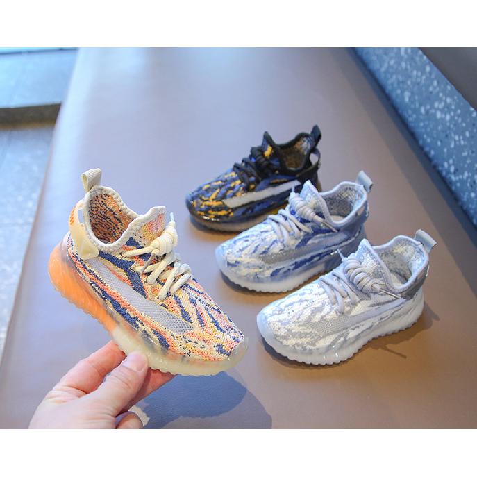 Babu Dou children's shoes, new spring model, children's coconut shoes, girls' sports shoes, mesh breathable spring and autumn shoes