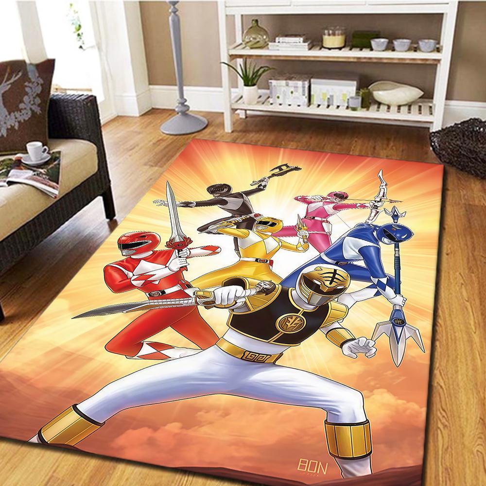Super Sentai Floor Carpet, Digital Printed Movie Rug, Home Decor Mat for Bedroom, Living Room -HYQ96