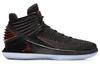 Jordan Air Jordan 32 Bred День MJ Амортизация Нескользящая Баланс Средний Верх Баскетбольные Кроссовки Мужские Черный Красный AH3348-001