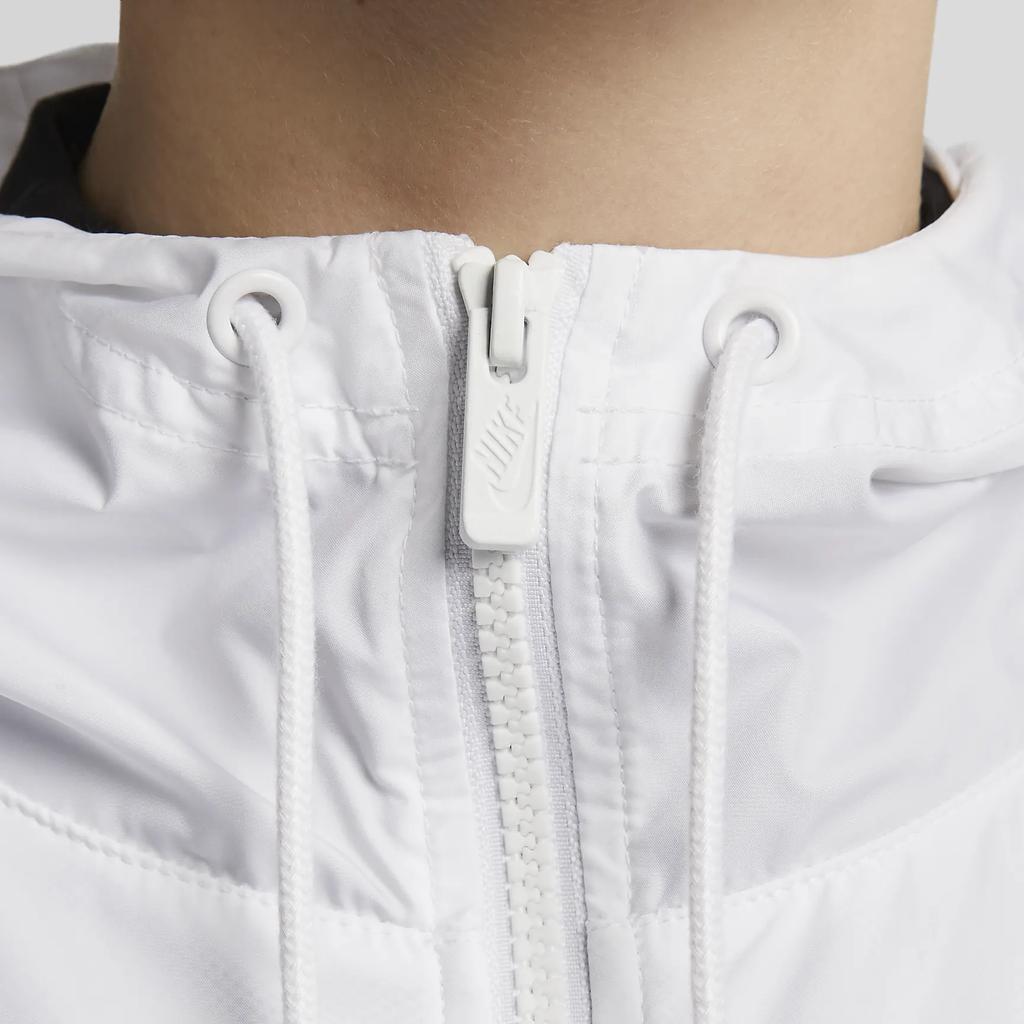 Nike Спортивная одежда Essential Repel Однотонная Толстовка на молнии с капюшоном Повседневная Куртка с длинным рукавом Унисекс Верхняя одежда Белая DM6179-100