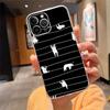 Чехол для телефона для iphone 17ProMax Air 16 15 14 13 Pro Max 15 16 Pro 15Plus Милый ленивец с кофеином животное