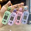 Mini handheld game console keychain pendant childhood memories toys local push small gifts wholesale