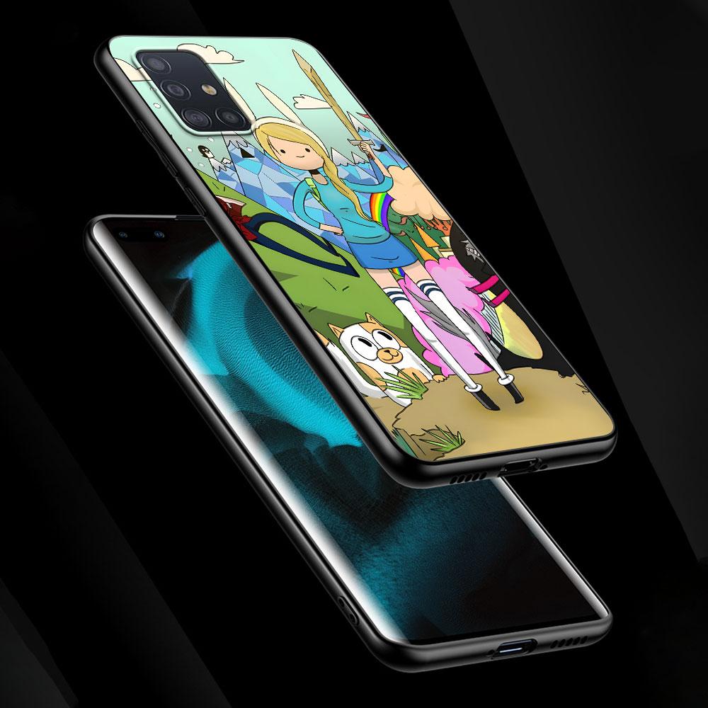 Чехол Adventure Fionna & Cake Time для Samsung Galaxy A51 A53 A54 A31 A52 A12 A13 A21s A22 A32 A11 A22 A33 A41, чехол для телефона из ТПУ
