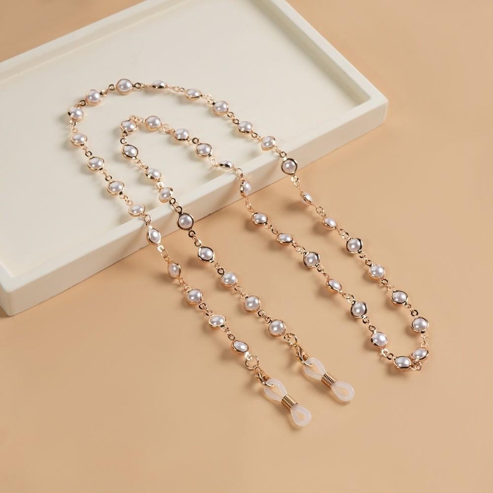 Pearl Sunglass Chain Hanging Cord Glasses Chain Fashion Sunglass Lanyard Straps Eye Accessories