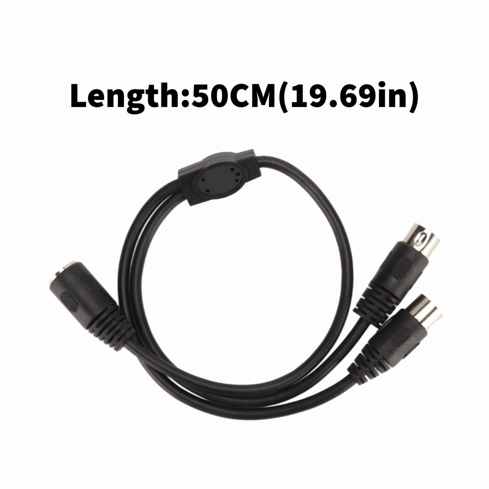 Plug and Play Sound Connecting Cable Flexible DIN 5 Pin Y Splitter Studios