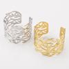 Tree Branch Pattern Metal Opening Bangle Armlet Women's Wrist Jewelry Coral Design Bracelet  Girls