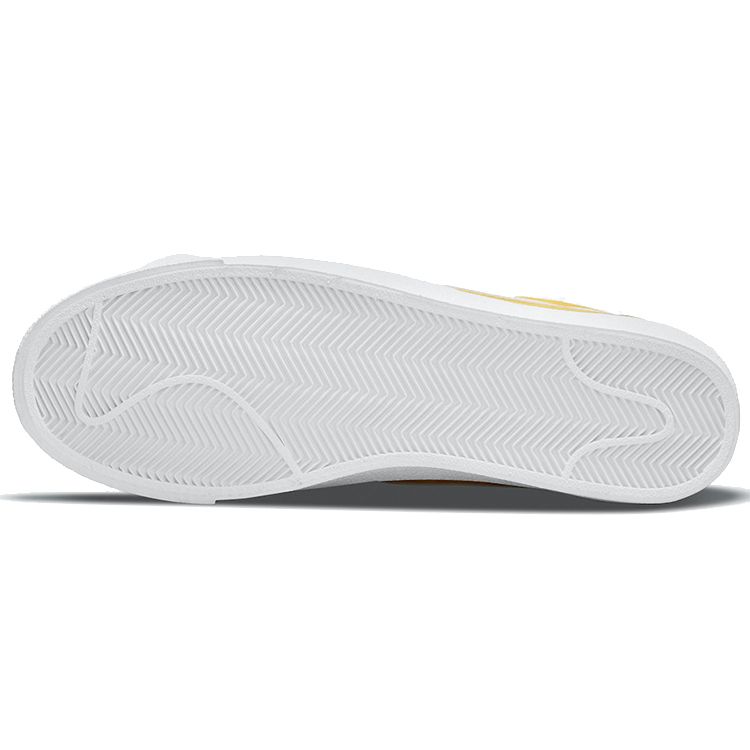 Nike Blazer Low 77 Speed ​​Желтые мужские кроссовки белые DA7254-700