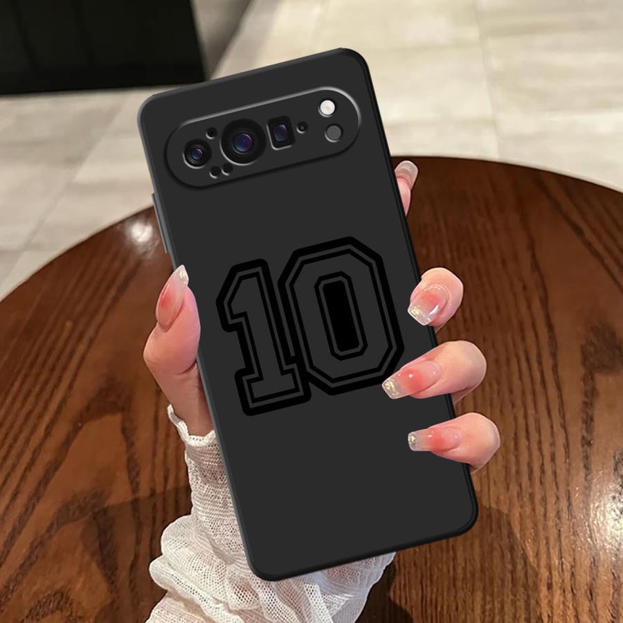 Мягкий чехол с номерами звезд баскетбола для Google Pixel 7a 6 7 8 Pro 9a 10 9 Pro XL 6a 8a
