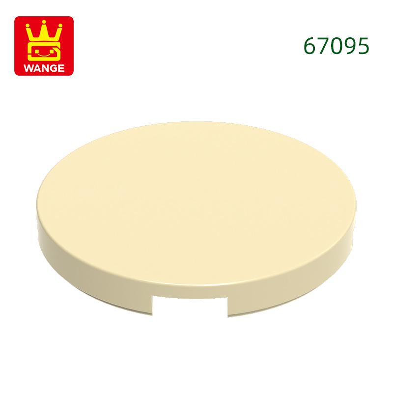 Нетоксичный 126 шт./лот 67095 Плитка Круглая 3x3 Строительные Блоки Moc Цветные Аксессуары Совместимый с Кирпичом DIY Запасные Части Игрушка Подарок