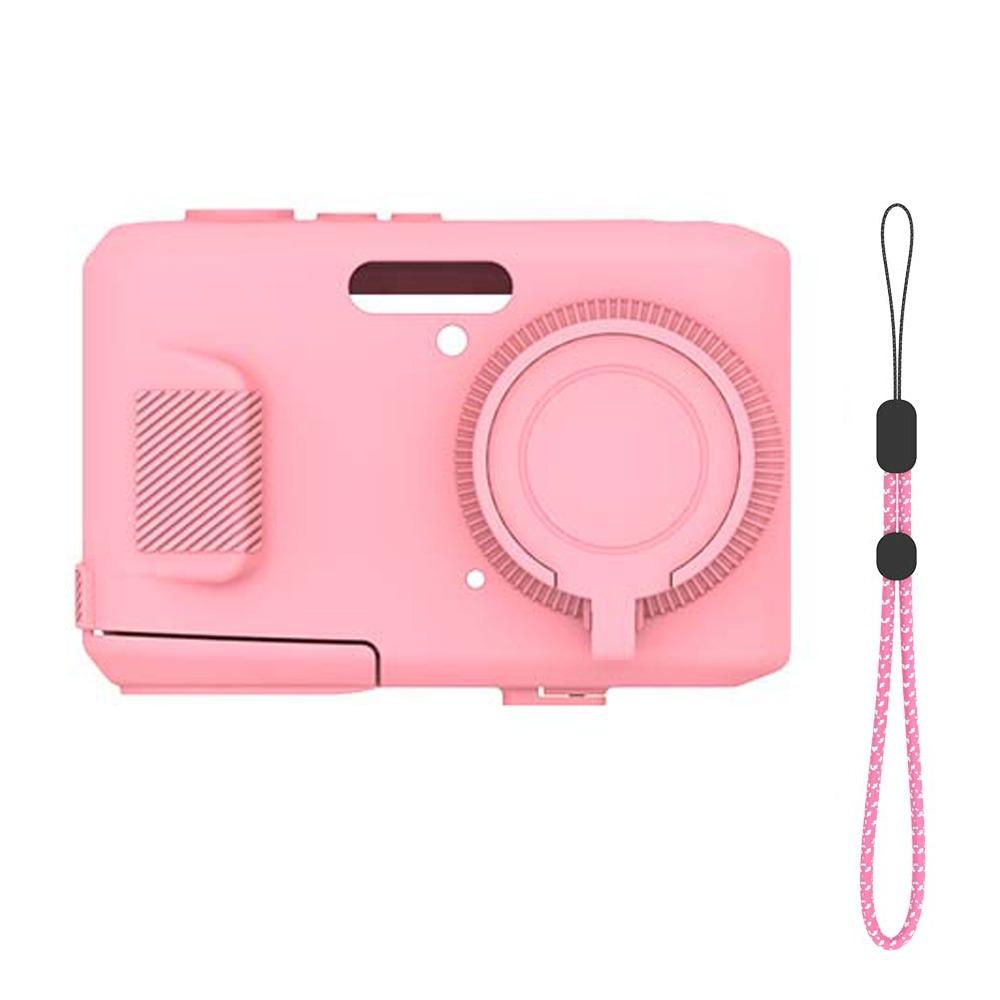 Silicone Camera Protective Case Anti-Scratch Shockproof Body Cover with Lanyard Skin Shell for KODAK PIXPRO FZ45