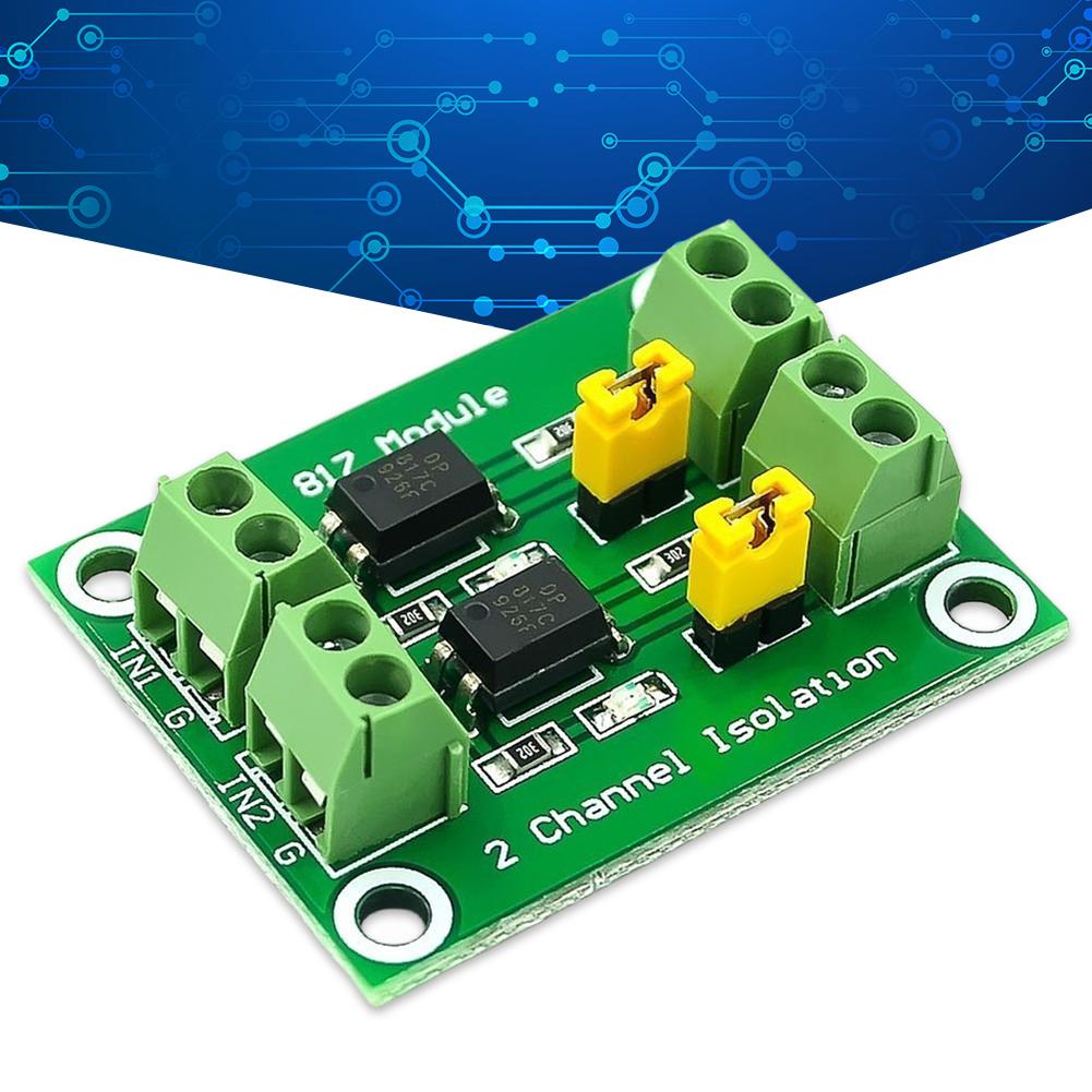 PC817 Optocoupler Isolation Board Driver Photoelectric Isolated Module 2/4/8 Channel Optocoupler Isolation Module for New Module