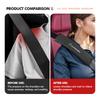 OCDK9 Car Seat Safety Belt Pad Ice Silk Shoulder Strap Shoulder Cover For Citroen C4 C3 C5 C1 C2 C6 C4L DS3 DS4 Berlingo Picasso