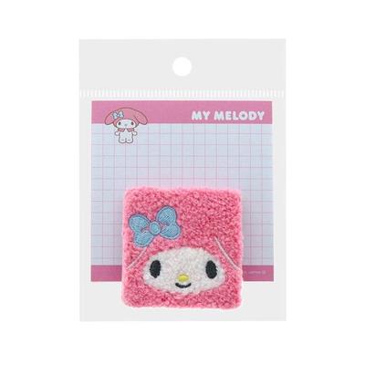 Sanrio Petit Collection Пушистый блокнот для заметок с зажимом My Melody Япония НОВЫЙ