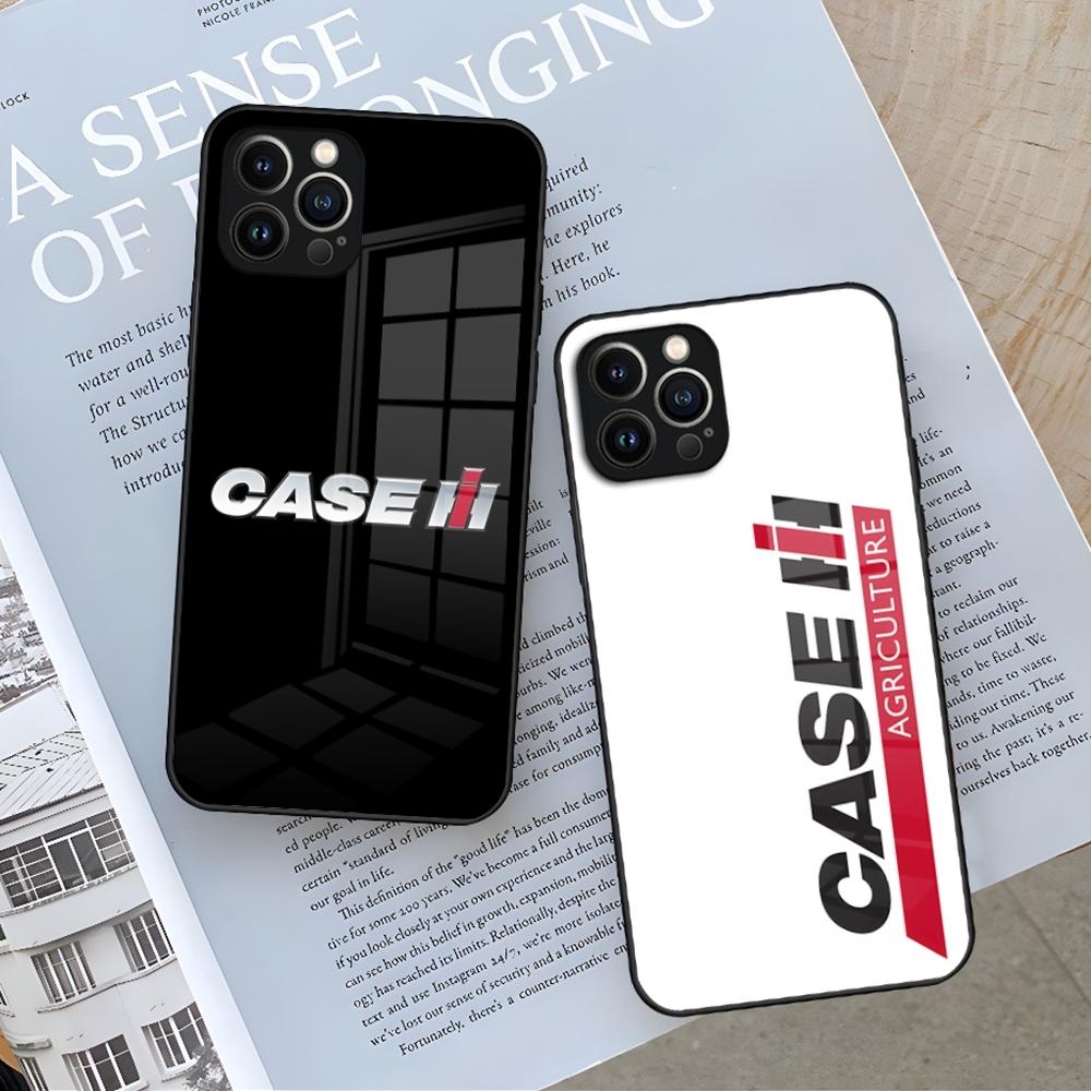 Чехол International Havester IH Трактор Чехол для телефона для Iphone 16 15 14 12 11 13 Pro Max Mini X Xr Xs Se 8 Puls Стеклянный Чехол