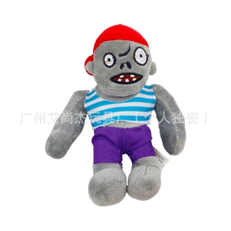 4 Inch Plants Vs Zombies Plush Toy Pendant Game Merchandise Stuffed Doll Kids Birthday Gift