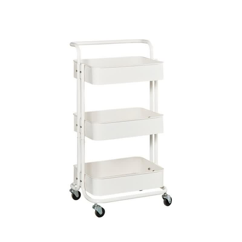 Laobaojia Mobile Storage Cart with Braking Wheels