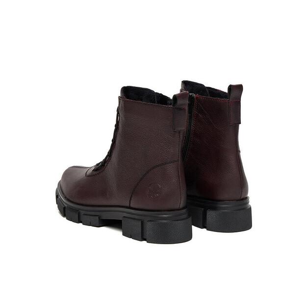Burgundy Rieker Y7150-35 Ankle Boots