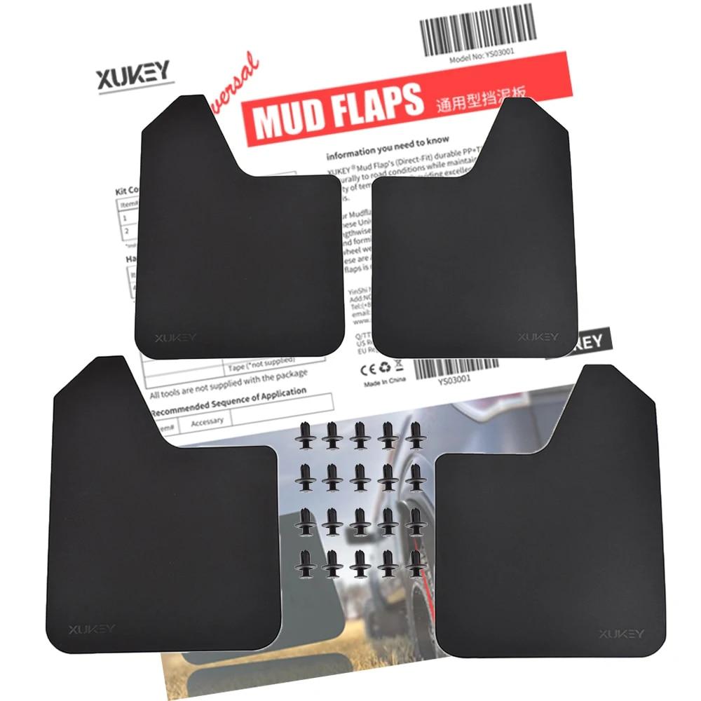 4x Mudflaps Mud Flaps Splash Guards Mudguard For Honda Civic Type R S EK9 EP3 C Package FD2 FN2 Mugen RR RC GT FK2 FK8 GX Type-R