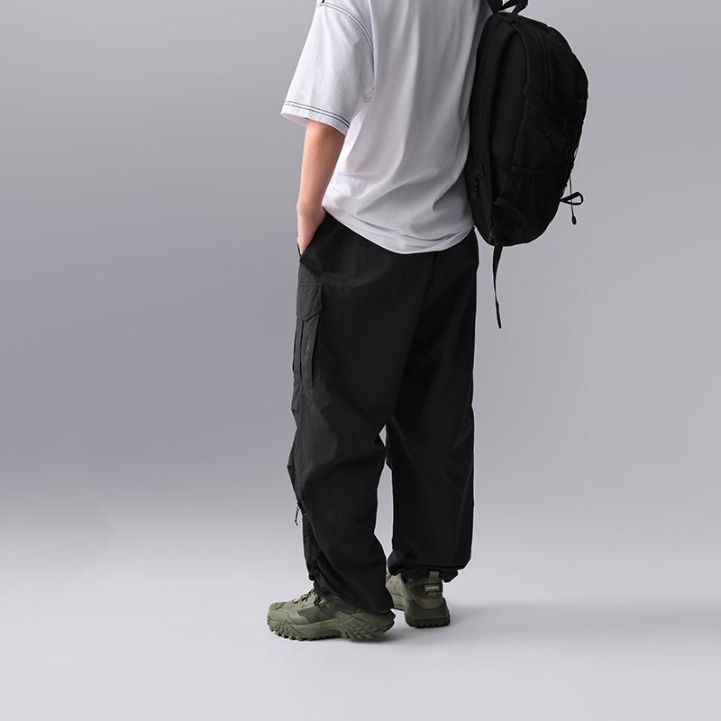 Li Ning CF Series Playful Solid Color Mid Waist Comfortable Sports Casual Pants Men Pants Stone-Lotus-Brown AYKU627-2