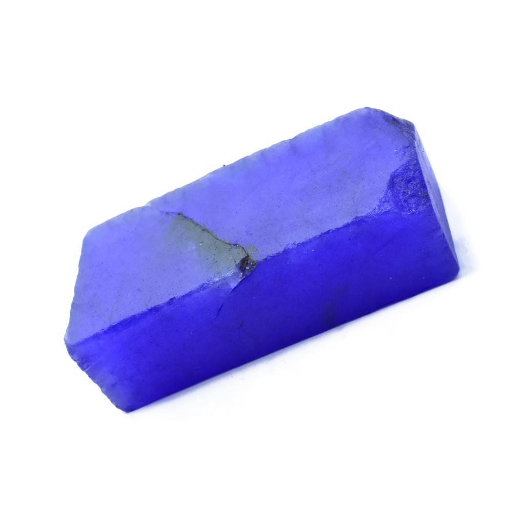 Natural 178 Ct Blue Sapphire Uncut Dyed Rough Loose Gemstone