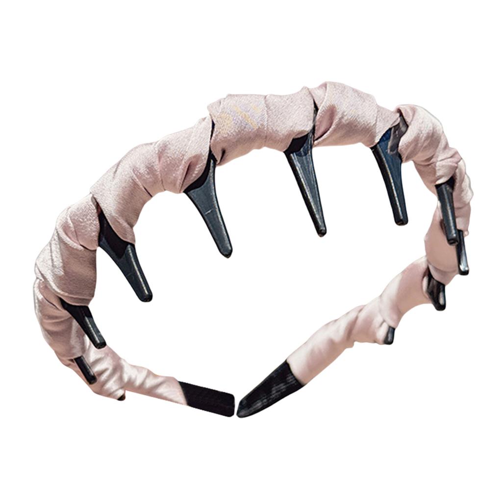 NEW High Cranium Satin Wave Headband U-Shaped Fashion Retro Hairband Non-Slip Women Hair Hoop Hair Band Accessoories Daily Use