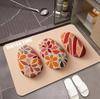 3D Напольный коврик с принтом гальки для дома, ванной комнаты и нескользящая быстросохнущая подкладка для ног