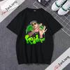 Футболка Feid Ferxxo Мужская Женская Футболки Nitro Jam Tour Футболки Рэпера Футболка 90-х для Мужчин Топ Футболка Ferxxo