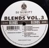12-дюймовая пластинка DJ KURUPT - Blends Vol.3 AV306 AV8 Американский рэп и хип-хоп/R&B Б/у